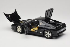 Ferrari 348 TB Preto Mira 1:18 6101-R1 Metal - imagem 5 de 8