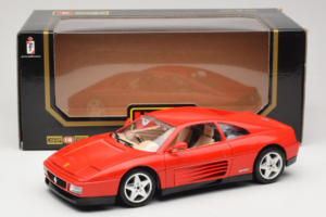 Ferrari 348 tb Vermelho Bburago 1:18 3039 Metal - imagem 8 de 8