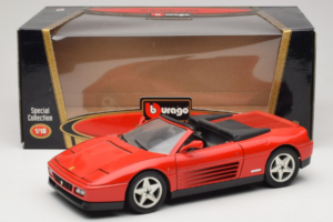 Ferrari 348 TB Vermelho Bburago 1:18 3039-P4 Metal - imagem 8 de 8