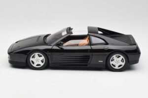 Ferrari 348 TS Preto Hot Wheels 1:18 X5481 Metal - imagem 4 de 8