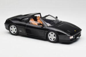 Ferrari 348 TS Preto Hot Wheels 1:18 X5481 Metal - imagem 6 de 8