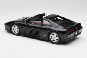 Ferrari 348 TS Preto Hot Wheels 1:18 X5481 Metal - imagem 7 de 8