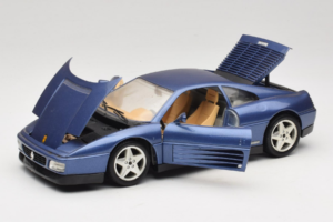 Ferrari 348tb Azul Escuro Metalizado Bburago 1:18 3039-B1 Metal - imagem 2 de 8