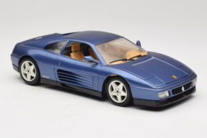 Ferrari 348tb Azul Escuro Metalizado Bburago 1:18 3039-B1 Metal - imagem 6 de 8