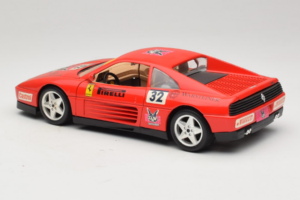 Ferrari 348 TB #32 Pirelli Vermelho 1989 Bburago 1:18 3039-P1 Metal - imagem 7 de 8