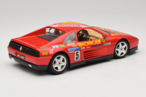 Ferrari 348 TB #5 Monroe Vermelho 1989 Bburago 1:18 3039-M1 Metal - imagem 3 de 8