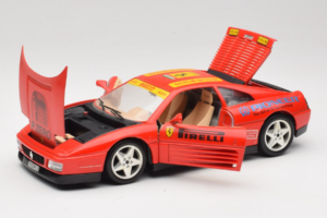 Ferrari 348tb Pirelli Vermelho Bburago 1:18 3039-P2 Metal - imagem 2 de 8