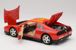 Ferrari 348tb Pirelli Vermelho Bburago 1:18 3039-P2 Metal - imagem 5 de 8