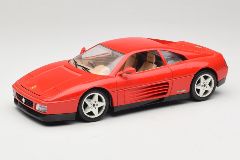 Ferrari 348tb Vermelho Bburago 1:18 3039-R1 Metal