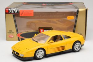 Ferrari 348 TB Amarelo Replacement Box Bburago 1:18 3039-R2 Metal - imagem 8 de 8