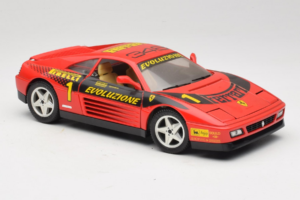 Ferrari 348 ts Evoluzione #1 Vermelho Mira 1:18 6112 Metal - imagem 6 de 8
