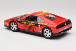 Ferrari 348 ts Evoluzione #1 Vermelho Mira 1:18 6112 Metal - imagem 7 de 8