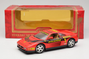 Ferrari 348 ts Evoluzione #1 Vermelho Mira 1:18 6112 Metal - imagem 8 de 8