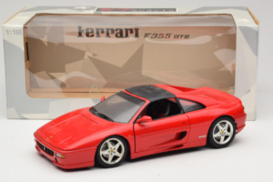 Ferrari F355 GTS Vermelho UT Models 1:18 22111 Metal - imagem 8 de 8