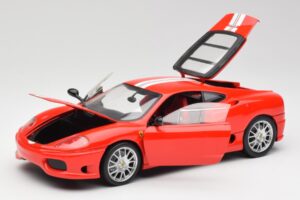 Ferrari 360 Challenge Stradale Vermelho Hot Wheels 1:18 C0407 Metal - imagem 2 de 8