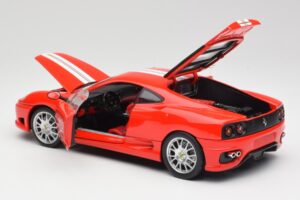 Ferrari 360 Challenge Stradale Vermelho Hot Wheels 1:18 C0407 Metal - imagem 5 de 8