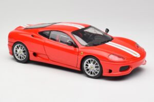 Ferrari 360 Challenge Stradale Vermelho Hot Wheels 1:18 C0407 Metal - imagem 6 de 8