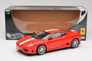 Ferrari 360 Challenge Stradale Vermelho Hot Wheels 1:18 C0407 Metal - imagem 8 de 8