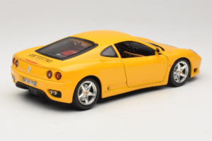 Ferrari 360 Modena 25 Jahre FMC Amarelo Bburago 1:18 3358-Y1 Metal - imagem 3 de 8