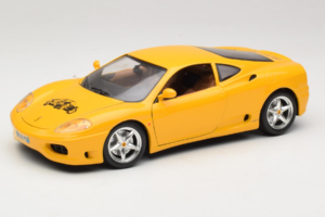 Ferrari 360 Modena 25 Jahre FMC Amarelo Bburago 1:18 3358-Y1 Metal