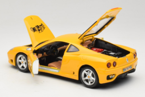 Ferrari 360 Modena 25 Jahre FMC Amarelo Bburago 1:18 3358-Y1 Metal - imagem 5 de 8