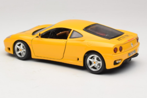 Ferrari 360 Modena 25 Jahre FMC Amarelo Bburago 1:18 3358-Y1 Metal - imagem 7 de 8