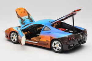 Ferrari 360 Modena Bracio Gotz Running Horses Livery Bburago 1:18 3358-B1 Metal - imagem 5 de 8