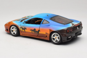 Ferrari 360 Modena Bracio Gotz Running Horses Livery Bburago 1:18 3358-B1 Metal - imagem 7 de 8