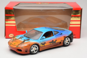 Ferrari 360 Modena Bracio Gotz Running Horses Livery Bburago 1:18 3358-B1 Metal - imagem 8 de 8