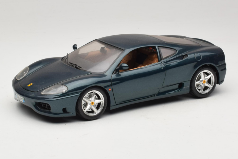 Ferrari 360 Modena Verde Escuro Metálico Bburago 1:18 3358-G2 Metal