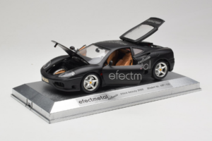 Ferrari 360 Modena Efecmetal Preto Mate Edição Limitada Exclusive Cars 1:18 EC003 Metal - imagem 3 de 8
