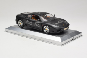 Ferrari 360 Modena Efecmetal Preto Mate Edição Limitada Exclusive Cars 1:18 EC003 Metal - imagem 6 de 8