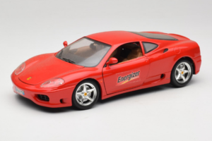 Ferrari 360 Modena Energizer Vermelho Bburago 1:18 3358-P3 Metal
