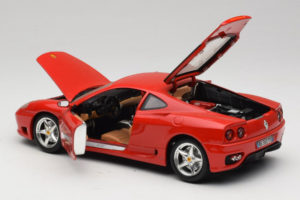 Ferrari 360 Modena Energizer Vermelho Bburago 1:18 3358-P3 Metal - imagem 5 de 8