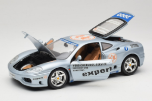 Ferrari 360 Modena Expert #1 Prata Bburago 1:18 3348-S1 Metal - imagem 2 de 8