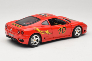 Ferrari 360 Modena #10 5 Jahre IG Bburago Vermelho Bburago 1:18 3358-P2 Metal - imagem 3 de 8