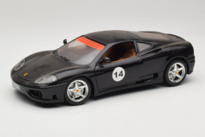 Ferrari 360 Modena #14 Preto Edição Limitada Bburago 1:18 3368-B1 Metal