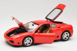 Ferrari 360 Modena Vermelho Bburago 1:18 3358 Metal - imagem 2 de 8