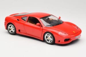 Ferrari 360 Modena Vermelho Bburago 1:18 3358 Metal - imagem 6 de 8