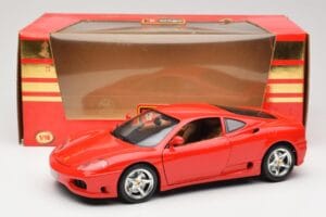 Ferrari 360 Modena Vermelho Bburago 1:18 3358 Metal - imagem 8 de 8