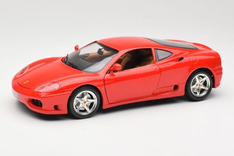 Ferrari 360 Modena Vermelho Bburago 1:18 3358 Metal