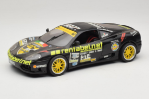 Ferrari 360 Modena Rentabel #314 Gagliardi Preto Bburago 1:18 3378-B1 Metal