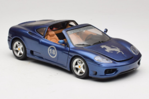 Ferrari 360 Modena Targa Edição Limitada 333 unid Roxo Metálico Bburago 1:18 3348-F1 Metal - imagem 6 de 8