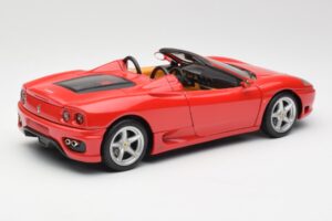 Ferrari 360 Spider Vermelho Hot Wheels 1:18 FER129 Metal - imagem 3 de 8