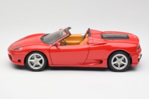 Ferrari 360 Spider Vermelho Hot Wheels 1:18 FER129 Metal - imagem 4 de 8