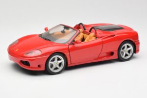 Ferrari 360 Spider Vermelho Hot Wheels 1:18 FER129 Metal
