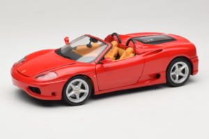 Ferrari 360 Spider Vermelho Hot Wheels 1:18 27774-M1 Metal