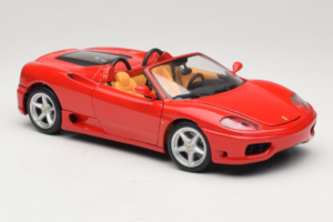 Ferrari 360 Spider Vermelho Hot Wheels 1:18 27774-M1 Metal - imagem 6 de 8