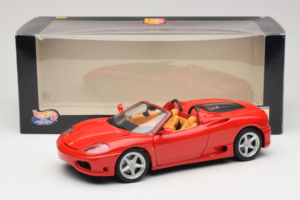 Ferrari 360 Spider Vermelho Hot Wheels 1:18 27774-M1 Metal - imagem 8 de 8