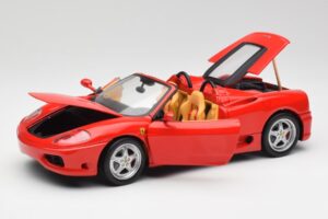 Ferrari 360 Spider Vermelho Hot Wheels 1:18 57310 Metal - imagem 2 de 8